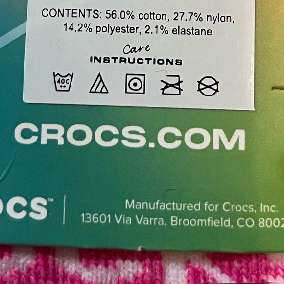 π HP ππ CROCS Socks Retro Resort Crew Socks 3 Pack - Picture 11 of 13